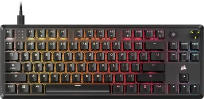 Tastatură mecanică Corsair - K70 CORE TKL, MLX Red v2, negru