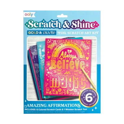 Set creativ Razuieste si Straluceste - Amazing Affirmations
