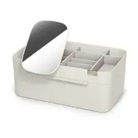 Organizator de baie bej pentru cosmetice din plastic Viva – Joseph Joseph