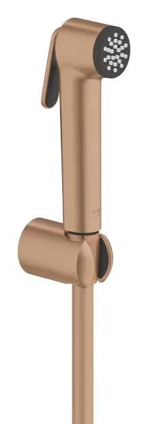 Para dus igienic Grohe Tempesta F, 1 functie, suport/furtun, mat, cupru, 27513DL1