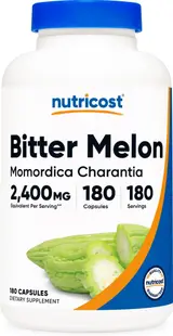 Bitter Melon, 180 capsule , Nutricost