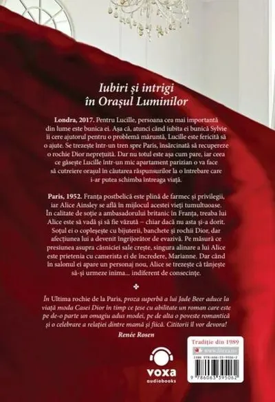 Ultima rochie de la Paris - Paperback brosat - Jade Beer