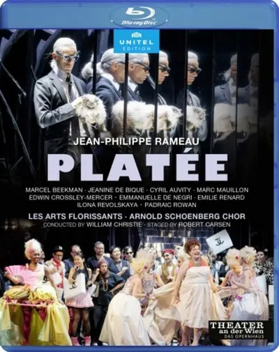 Rameau: Platee (Blu-ray) | Marcel Beekman, Jeanine De Bique, Cyril Auvity, Marc Mauillon, Edwin Crossley-Mercer, Emmanuelle de Negri, Emilie Renard, Ilona Revolskaya, Padraic Rowan, Arnold Schoenberg Chor, Les Arts Florissants, William Christie