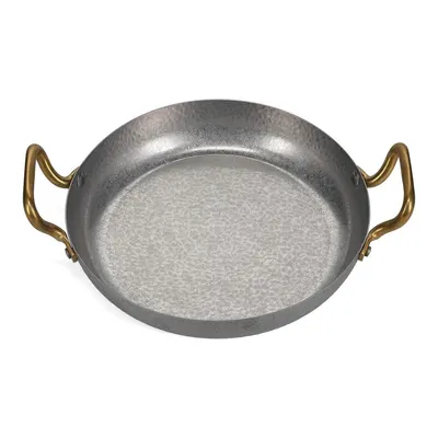 Farfurie argintie pentru servire din metal ø 24 cm Serve – BonBistro
