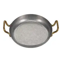 Farfurie argintie pentru servire din metal ø 24 cm Serve – BonBistro