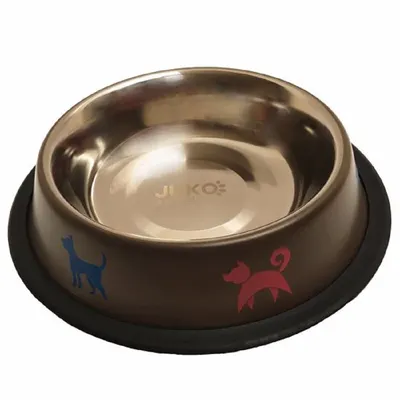 Castron inox antiderapant color 0,2 litri