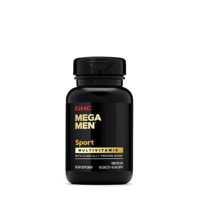 GNC Mega Men Sport, Complex de Multivitamine pentru Barbati | 90 tb