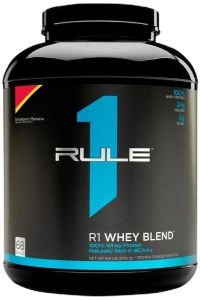 R1 Whey Blend, căpșuni, 2176 g, Rule1