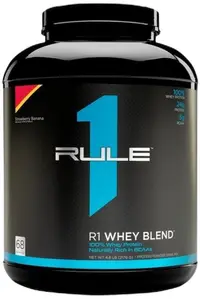 R1 Whey Blend, căpșuni, 2176 g, Rule1