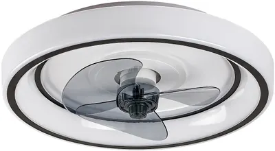 Plafonieră cu LED cu ventilator Rabalux - Horacio 71009, IP 20, 67 W, negru