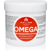 Kallos KJMN Professional Omega masca de par hranitoare cu ulei de macadamia si complex omega 6 275 ml