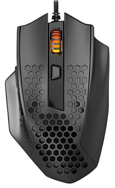 Mouse gaming Redragon - M722 Bomber, optic, RGB, negru