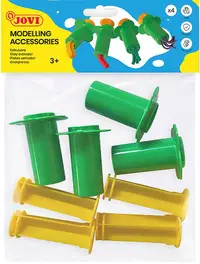 Set de seringi pentru plastilină Jovi - 4 bucăți