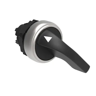 Selector Switch Actuator Lever Ø22mm Platinum Series, 2 Pozitii, 0 - 1