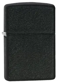 Bricheta Zippo - Black Crackle, clasică