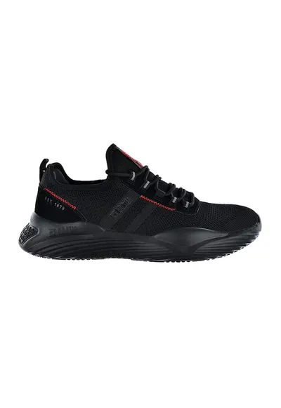 Pantofi sport slip-on de plasa - Negru