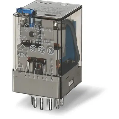 Releu intermediar fisabil 11 pini, 230VAC, 10A, 3CO Finder 60.13.8.230.0040