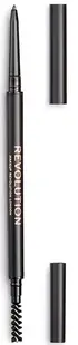 Makeup Revolution Creion pentru sprâncene cu pensulă Precise, Light Brown