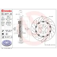 Disc frana BREMBO 09.9477.23