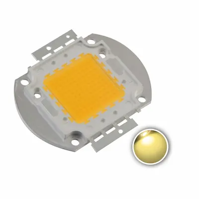 Bec Led ( pastila proiector ) – 72w/2800-3000k/30-34v/2800mA (42x42mm)