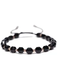 Bratara cu 20 de bile de Aur 14k - Negru