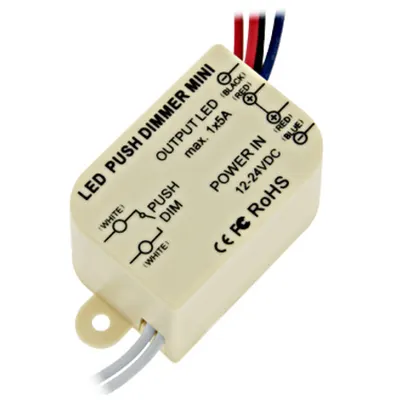 LED Push Dimmer Mini Mono