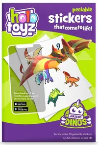Stickere interactive HoloToyz Augmented Reality - Dinozauri