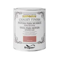 Vopsea mobilier, Bruguer, Chalky Finish, teracotă, 750 ml