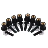 Set 8 suruburi prindere parbriz moto