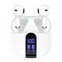Handsfree Bluetooth Tech-Protect Ultraboost Core G2, TWS, Alb