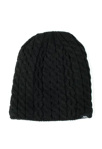 Caciula neagra captusita cu fleece Kendra