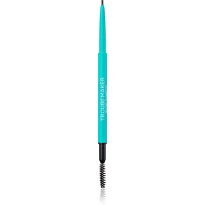Trouble Maker Define Anarchy creion dermatograf cu două capete pentru sprâncene culoare Soft Black 0.1 g