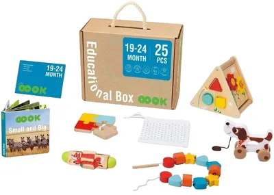 Trusa educațională Tooky Toy - Montessori, 25 piese