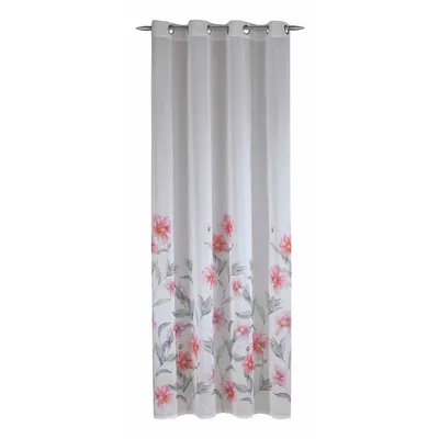 Draperie albă-roz 135x245 cm – Sehlbach
