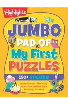 Jumbo Pad of My First Puzzles