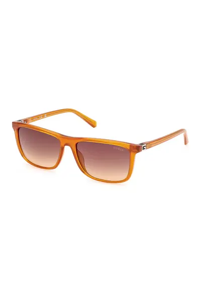 Ochelari de soare cu detaliu logo - Portocaliu mandarina