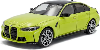 Model de colecție SOLIDO Modern: Mașini - BMW M3 Competition Sedan, Sao Paulo Yellow, 2023