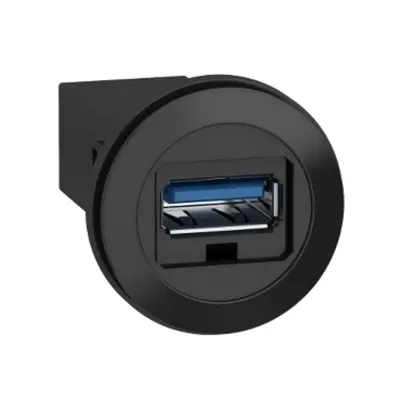 Port Usb 3.0 cu Montare Pe Panou, Ø22 mm, pentru Fisa Conectare Interfata USB