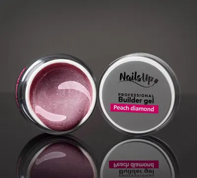 Gel UV Constructie NAILSUP - Peach Diamond 15g