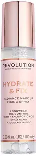 Makeup Revolution - Spray de fixare machiaj Hydrate & Fix, 100 ml