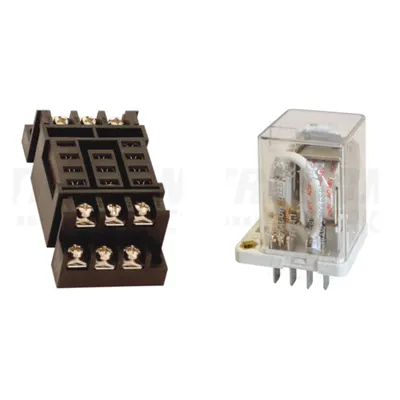 Pachet Soclu Releu RSJQX-38FS si Releu Mare Putere RJ11 12V DC