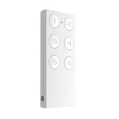 Controler-tip cheie-6 butoane, alb