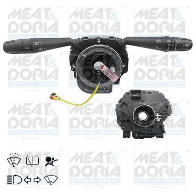 Comutator coloana directie (Indicatorii; lumini; stergatoare) potrivit FIAT 500X; JEEP RENEGADE 07.14