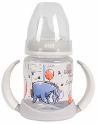 Sticluță de suc Nuk First Choice - Disney, 150 ml, gri, Yori