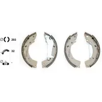 Set saboti frana TEXTAR 91072600