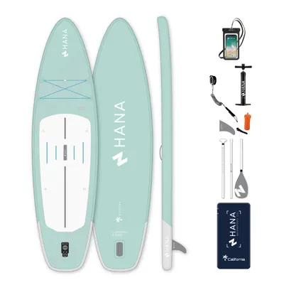 Stand-Up Paddle HANA 10’2 California Pack Culoare Mentă + Husă pentru telefon