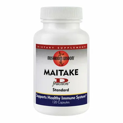 Maitake D-fraction®, Mushroom Wisdom, 120 capsule, Secom
