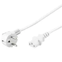 Cablu alimentare PC IEC C13 3m Alb, KPSP3W
