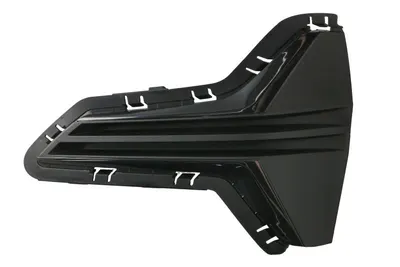 Grila ventilatie bara fata stanga potrivit BMW 3 G20, G21 2018-2022 - (exterior, plastic, negru lucios, BASIS)