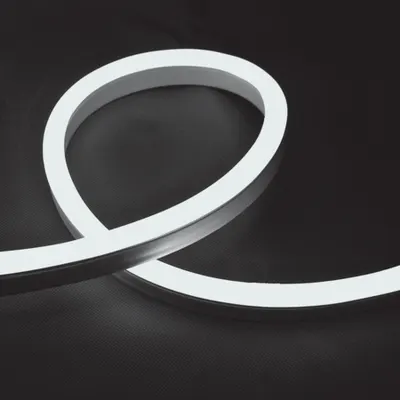 Led Neon Flex 12w/m 24v Ip65 Alb Rece